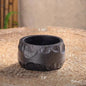 Mesa Cement Pot Planter - Black Small -
