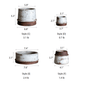 Restoration Ceramic Planter Vase - -