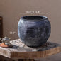 Sierra Round Pot Planter - Black -