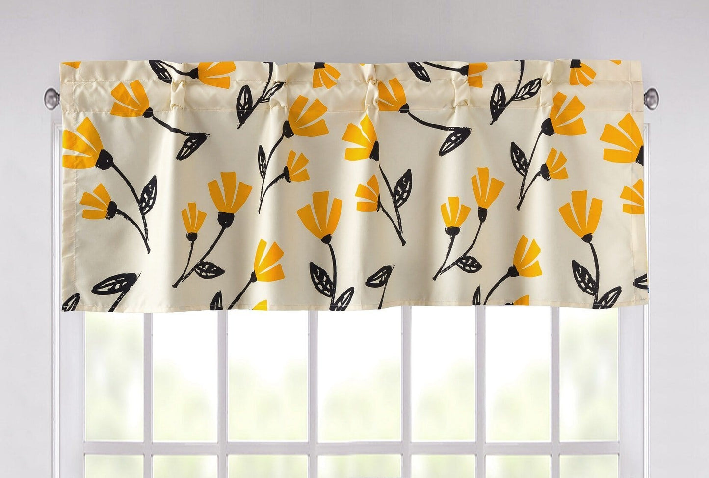 DaDa Bedding Yellow Fleur Duvet Cover, Sheets & Valance Set - - Duvet Covers