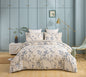 Tache Poplin Cotton Elegant Leaf Vine Cream Beige Duvet Cover - Cal King - Duvet Cover