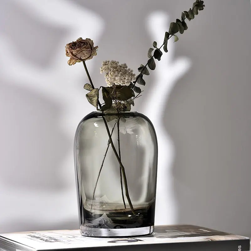 European Style Simple Vase Creative INS Glass Flower Ware