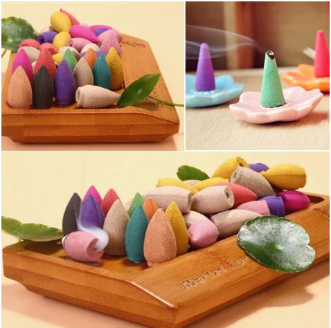 Mixed Scents Backflow Incense Cones