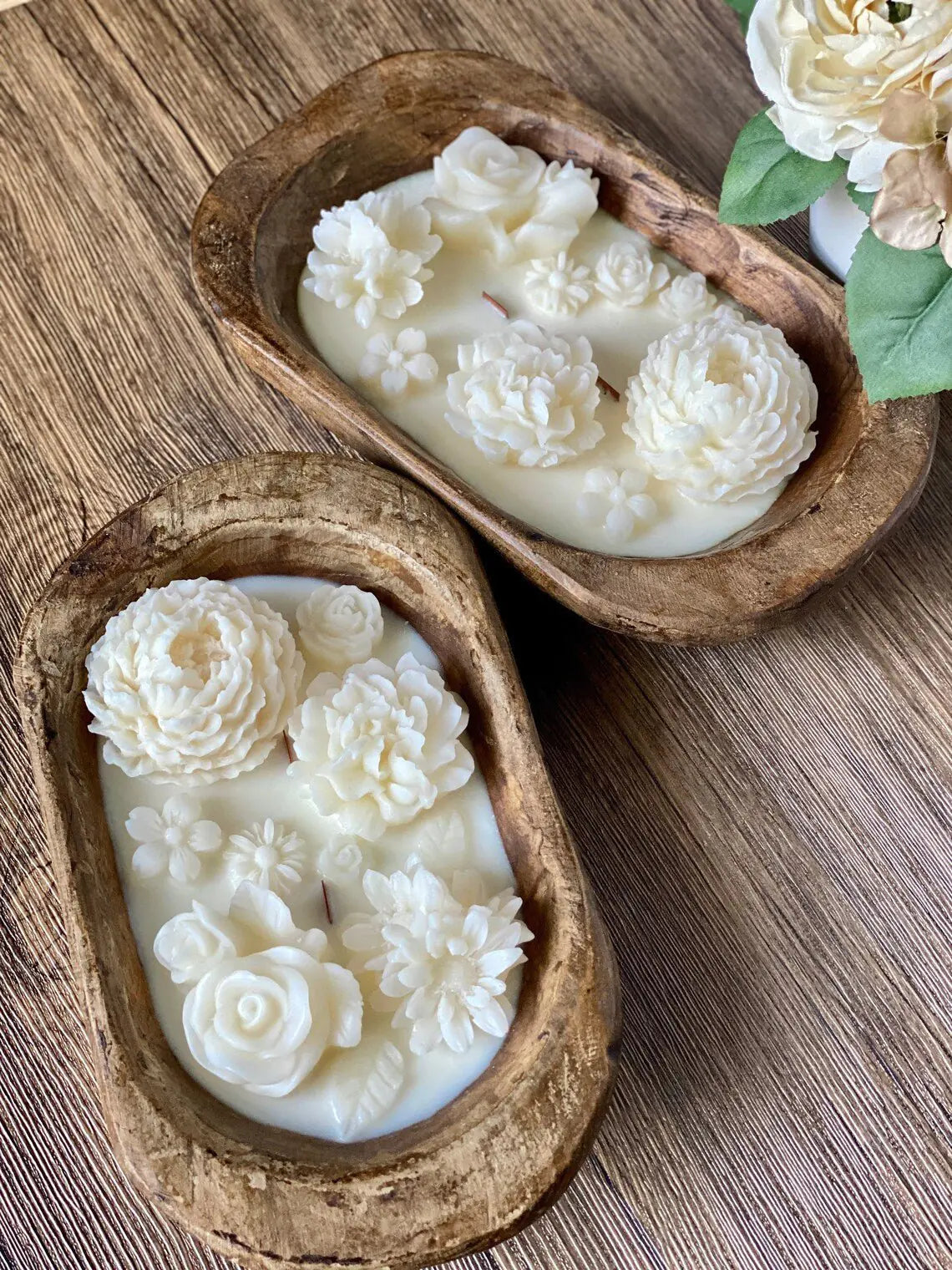 Botanical Garden Scented Dough Bowl Candle - Kia Day Design