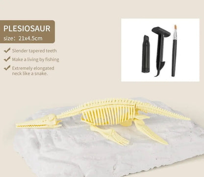 Dinosaur Fossils Archaeological Excavation Toy Kia Day Design