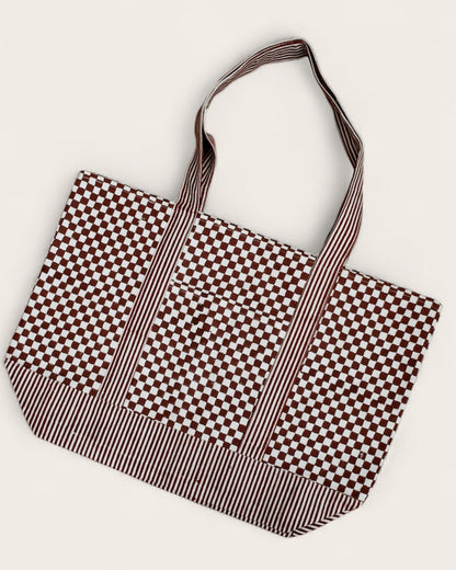 Jenna Tote Bag - - bandana