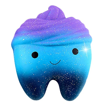 Squishy Animal Toys blue light blue 12 CM