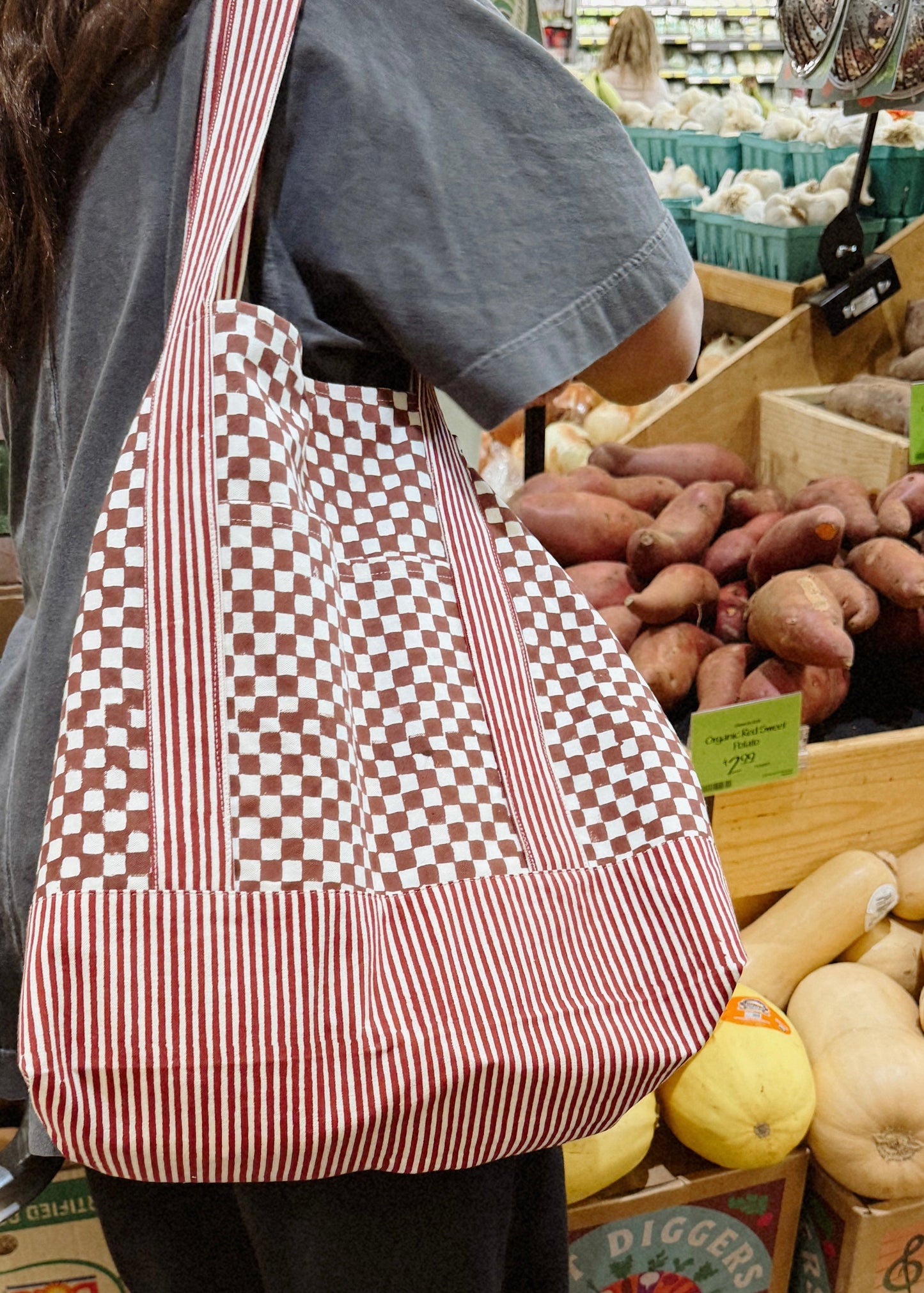 Jenna Tote Bag - - bandana