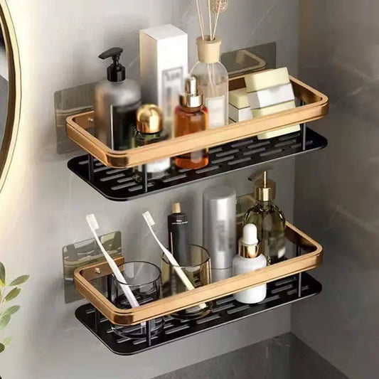 No Drill Wall Mounted Shower Caddy Organizer - Kia Day Design