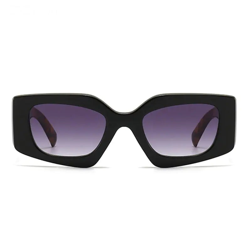 Retro Rectangular Cat Eye Sunglasses - Kia Day Design