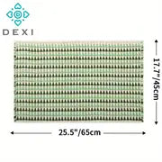 Geometric Pattern Long Pile Area Rugs - Kia Day Design