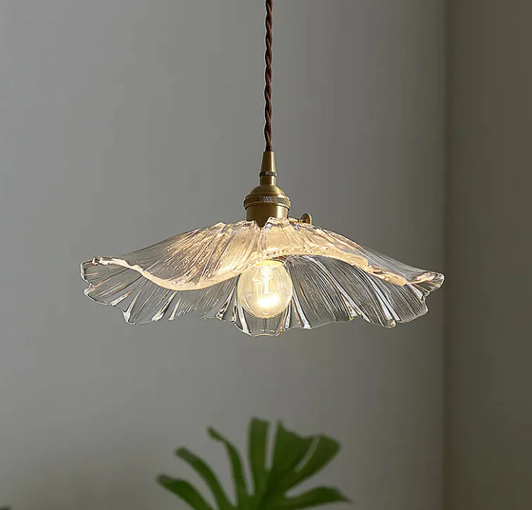 Elegant Glass Ceiling Light - Kia Day Design