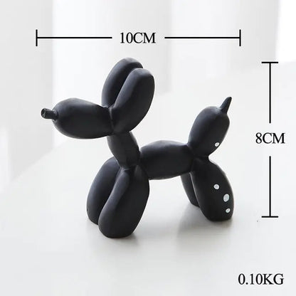 Nordic Resin Balloon Dog Statue Kia Day Design