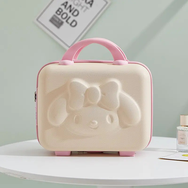 Luxury Cartoon Bear Travel Suitcase for Kids (14-Inch) - Kia Day Design
