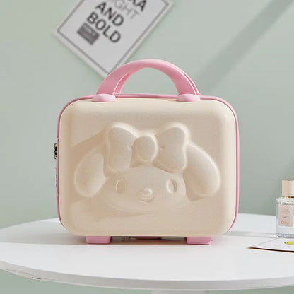 Luxury Cartoon Bear Travel Suitcase for Kids (14-Inch) - Kia Day Design