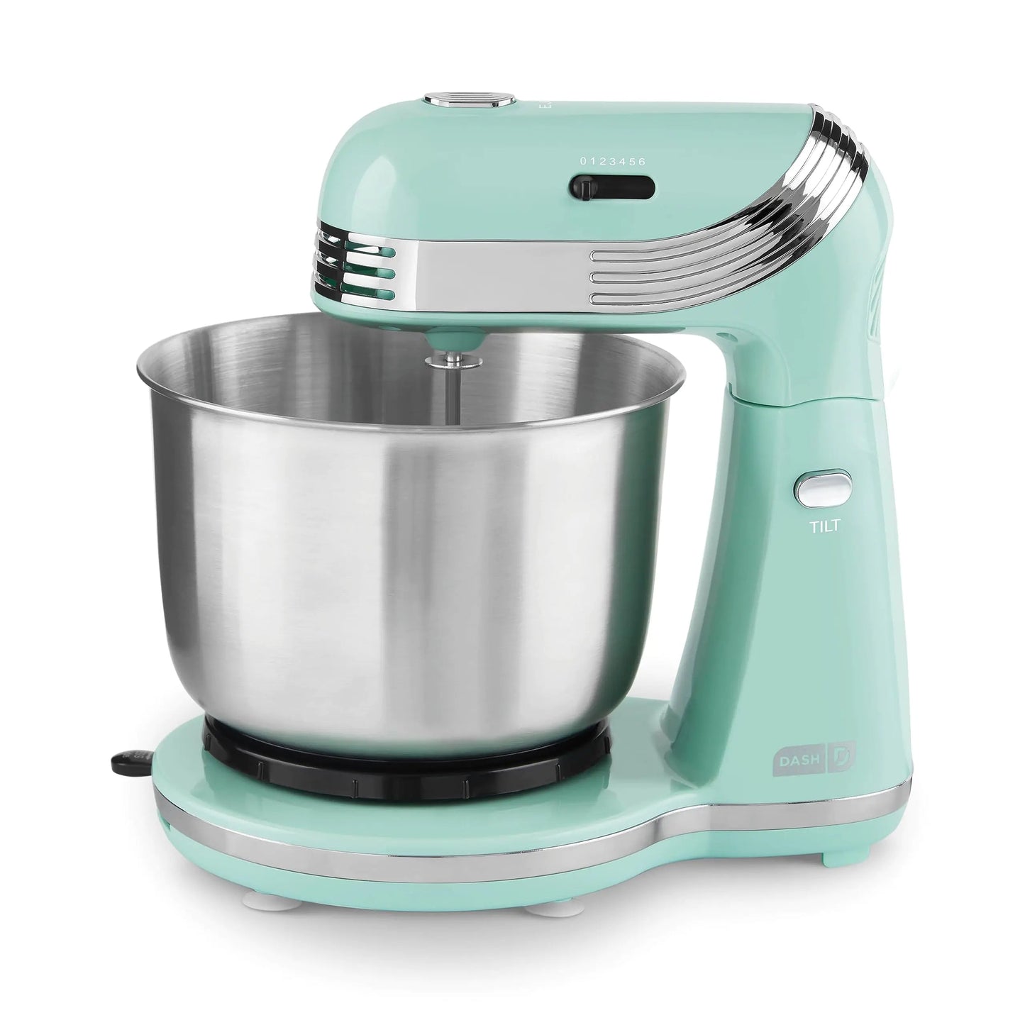 Aqua Dash Stand Mixer 6 Speed Stand Mixer with 3 Quart Stainless Steel Mixing Bowl - Aqua Mixer - stand mixer