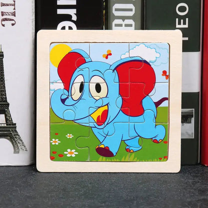 Kids Wooden 3D Puzzle - Kia Day Design