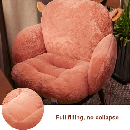 One-piece Chair Cushion: Office/Home Seat Support & Backrest Kia Day Design