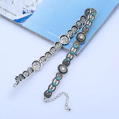 Antique Finish Blue Moon Choker