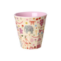 Kids Melamine Cup - Small - Fun Fair Pink Print - 5.4oz - Fun Fair Pink - Cups