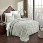 King Size 100-Percent Cotton Chenille 3-Piece Coverlet Bedspread Set in Sage- HomePacific- {{Product type}}