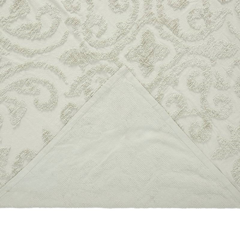 King Size 100-Percent Cotton Chenille 3-Piece Coverlet Bedspread Set in Sage- HomePacific- {{Product type}}