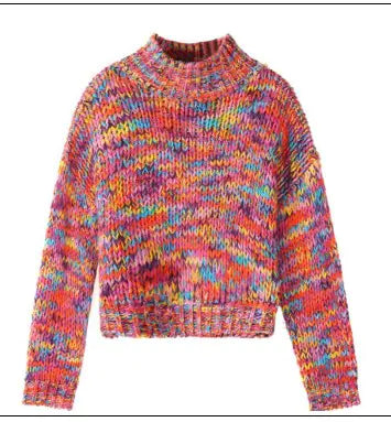 Fairy's Pocket Rainbow Autumn Winter Sweater - Kia Day Design