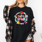 Third Grade Teacher Back to School First Day of School Cute Teacher Appreciation Bracelets Bow Comfort Colors Tee - Black - T-Shirt