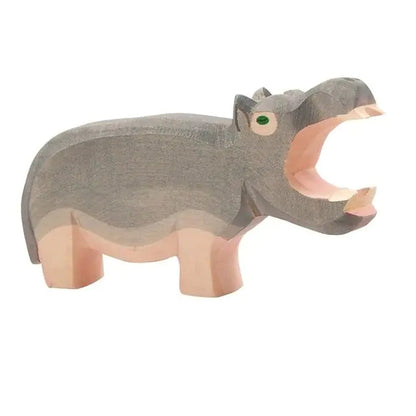 Wooden Animal Figures Elephant Lion Giraffe - Kia Day Design