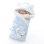 Double-Layer Fleece Blanket Blue