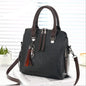 Vintage Tassel Designer Shoulder Bag Black