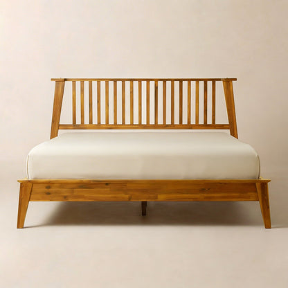 Kaylin Solid Wood Bed Frame - - Bed Frame