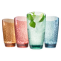 Eze Acrylic Highball Glassware, Set of 4 - - Highball