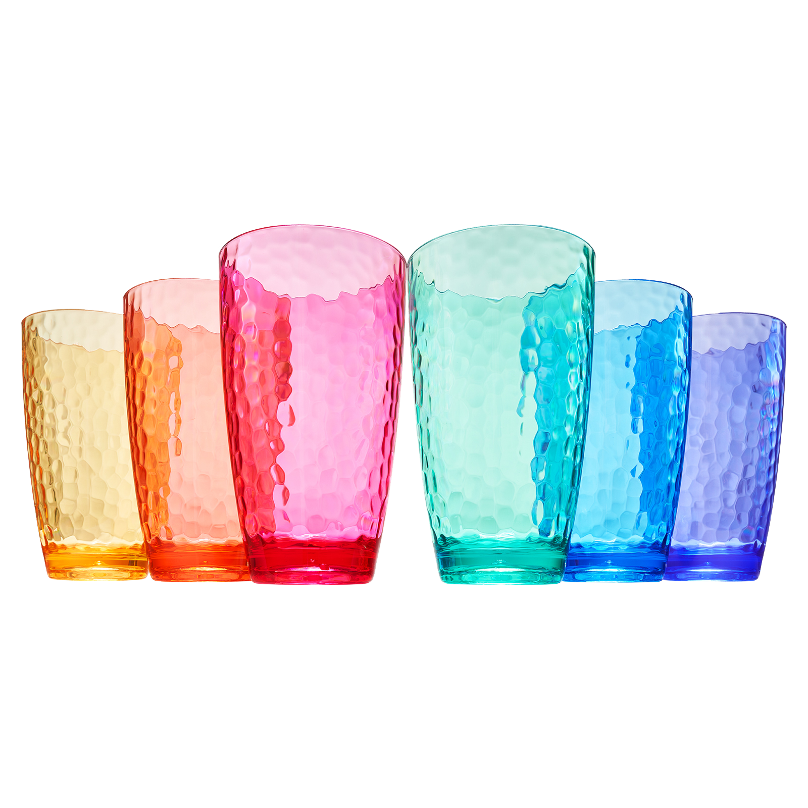 Madrid Acrylic Highball Glassware, Set of 6 - - Highball