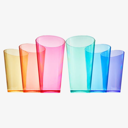 Madrid Acrylic Highball Glassware, Set of 6 - - Highball