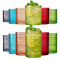 Fortuna Hobnail Lowball & Highball Glassware, Set of 12 - - Highball & Lowball