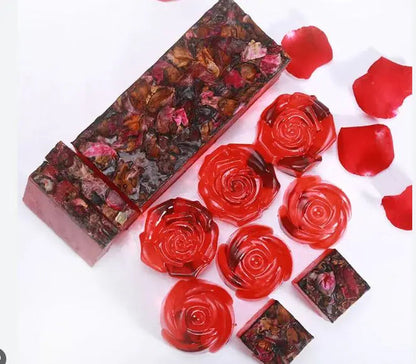 Rose Essential Oil Handmade Lightening Soap Kia Day Design