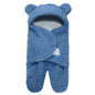 Ultra-Soft Baby Sleeping Bag Blue 3-6 Month