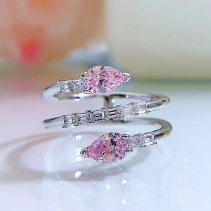 Fashionable Women's 925 Silver All-Matching Ring