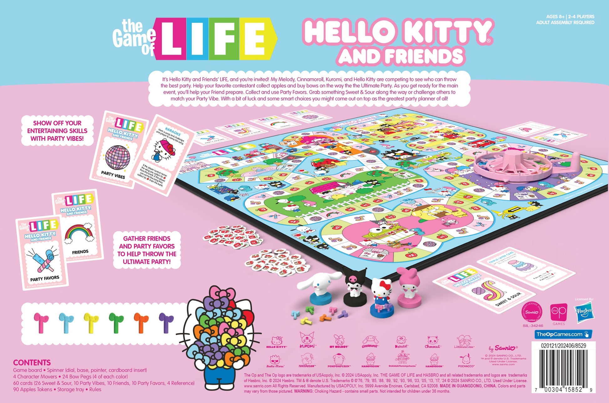 LIFE®: Hello Kitty and Friends - - Board Game