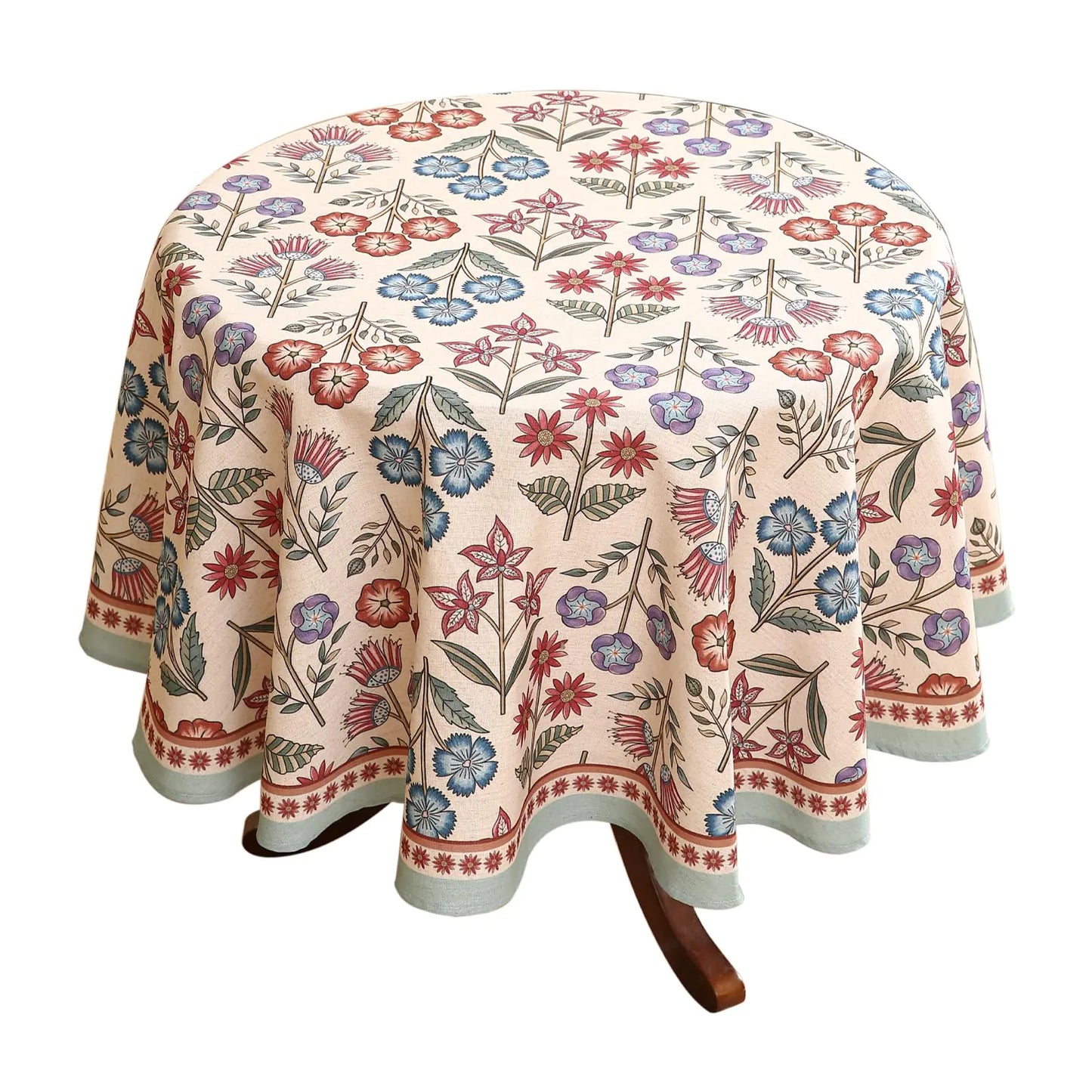 bilin gaier French Linen Round Tablecloth - Lohi a 55" (Round) - table cloth