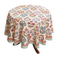 bilin gaier French Linen Round Tablecloth - Lohi a 55" (Round) - table cloth