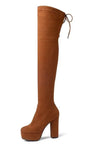 Women's Over the Knee Boots - Kia Day Design