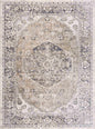Rudo Beige Washable Area Rug - - Rugs