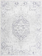Akram Cream & Antrasit Washable Area Rug - - Rugs