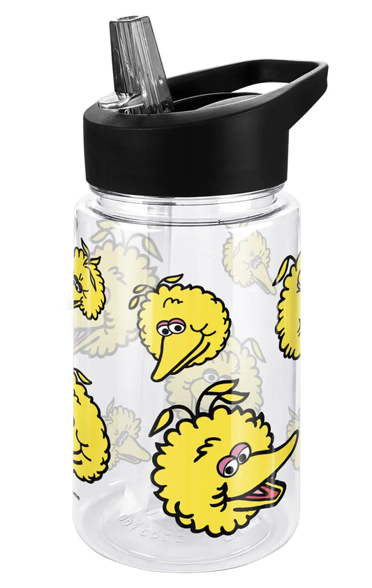 LOGOVISION Sesame Street Kids Tritan Plastic Water Bottle - - water bottle