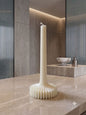 Lantern Pillar Candle | Sculptural Soy Wax | Handcrafted in USA - Ornate - candles