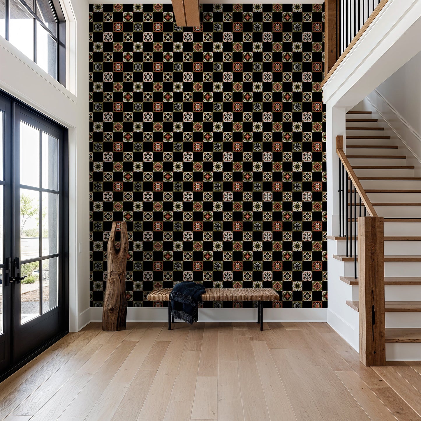 Torrie's Boho Farmhouse (Medium) Wallpaper - - Wallpaper