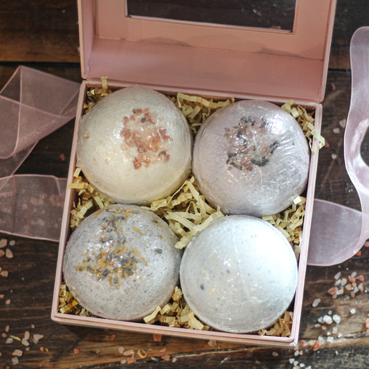 Bath Bomb Gift Sets - Large Pack of 4 - Bath Bombs