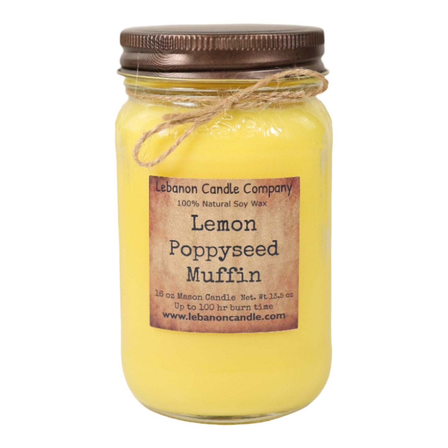 Lemon Poppyseed Muffin Candle - - Candles & Melts